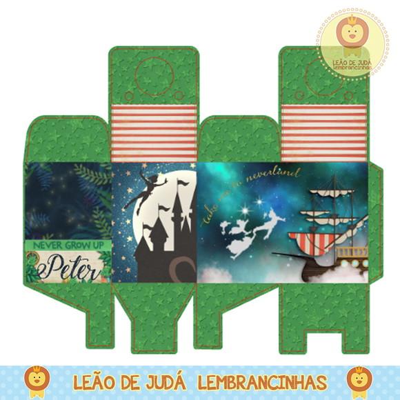 Caixa para festa peter pan
