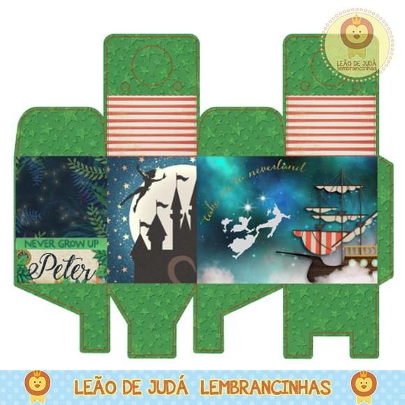Caixa para festa peter pan