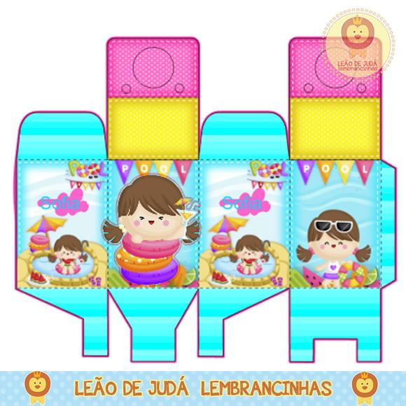 Caixa para festa pool party