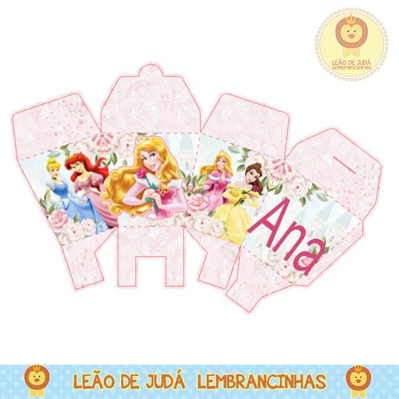Caixa para festa princesas