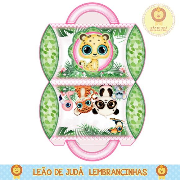 Caixa para festa Safari