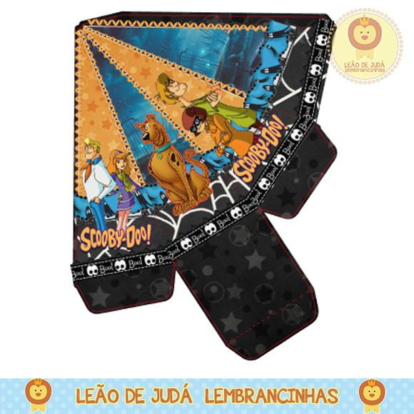 Caixa para festa scooby doo