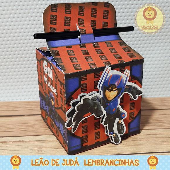 Caixa Para Festa tema Big Hero