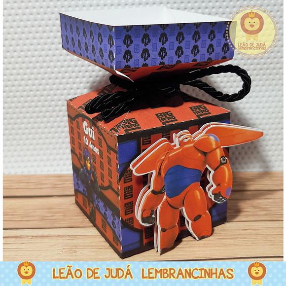 Caixa Para Festa tema Big Hero