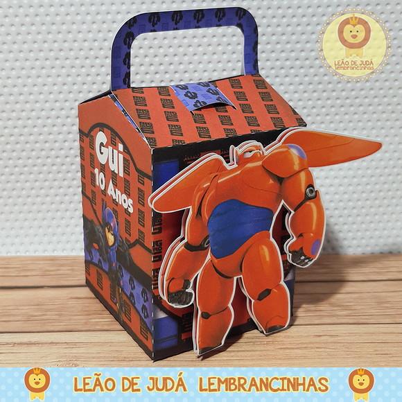 Caixa Para Festa tema Big Hero