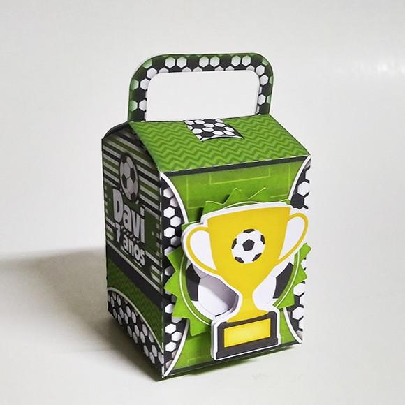 Caixa para Festa Tema Futebol