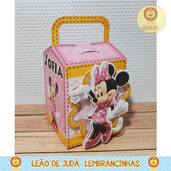 Caixa Para Festa tema Minnie