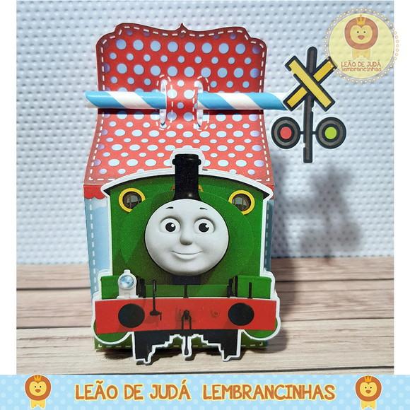 Caixa Para Festa tema thomas e seus amigos