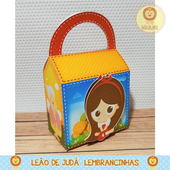 Caixa para Festa Tema Sitio do Picapáu Amarelo