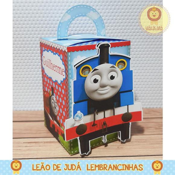 Caixa Para Festa tema thomas e seus amigos