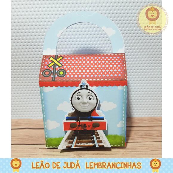 Caixa Para Festa tema thomas e seus amigos