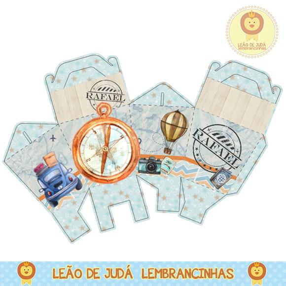 Caixa para festa viagem