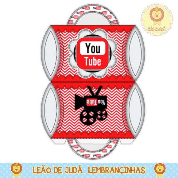 Caixa para festa you tube