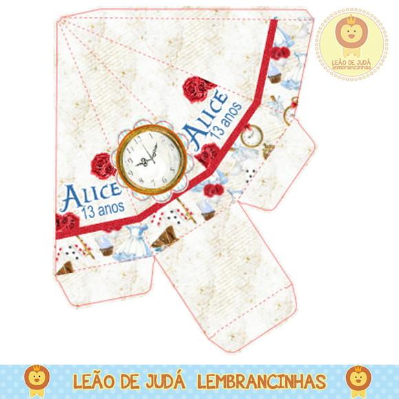 Caixa pirâmide Alice