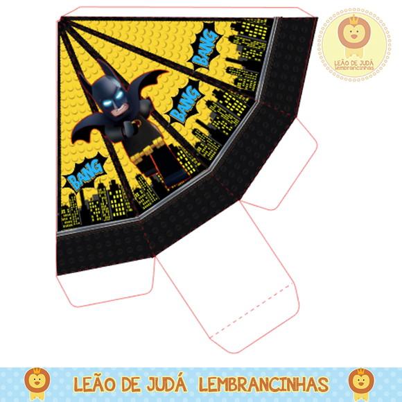 Caixa pirâmide batman