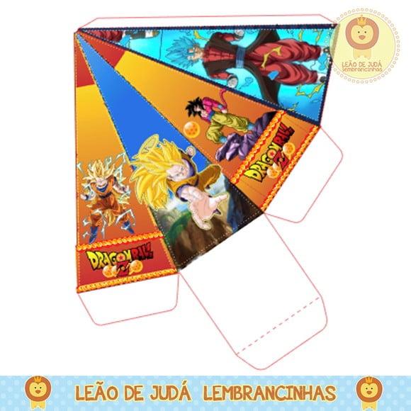 Caixa piramide dragon ball