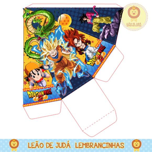 Caixa pirâmide dragon ball