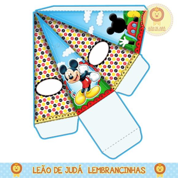 Caixa piramide mickey