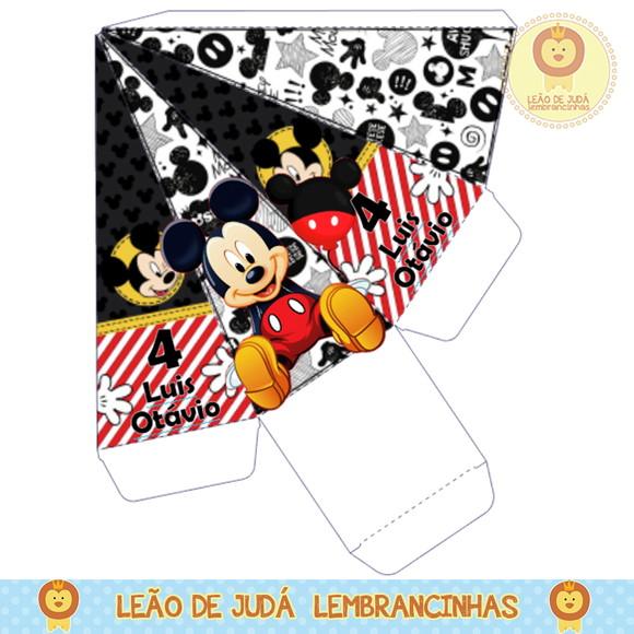 Caixa pirâmide mickey