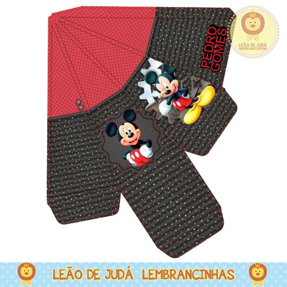 Caixa pirâmide mickey