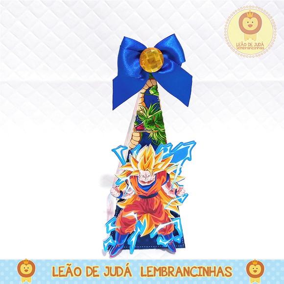 Caixa Pirâmide tema Dragon ball