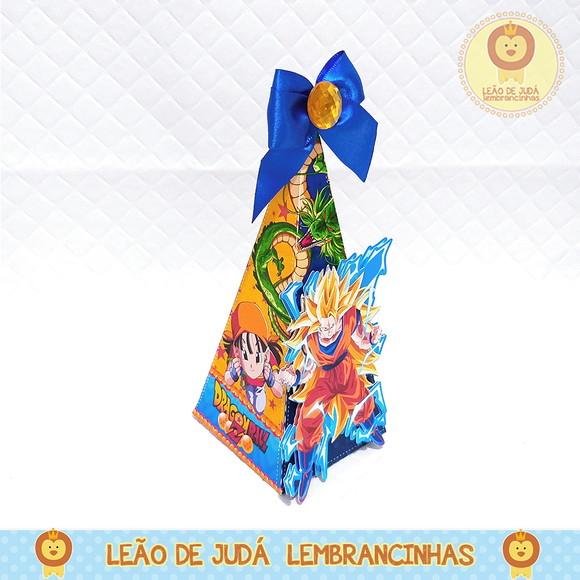 Caixa Pirâmide tema Dragon ball