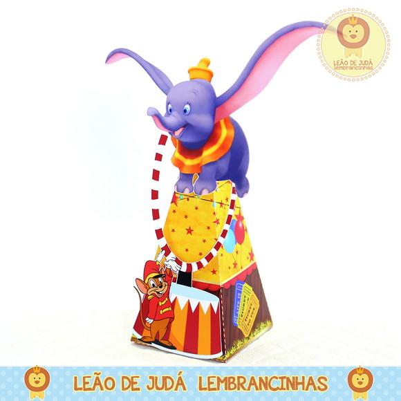 Caixa Pirâmide tema Dumbo