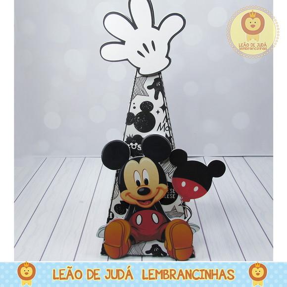 Caixa Pirâmide tema Mickey