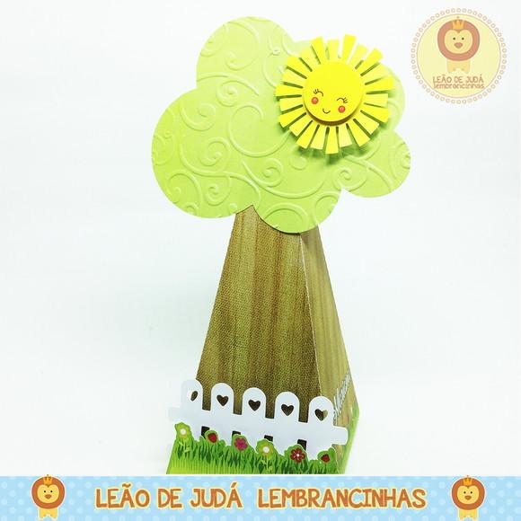 Caixa Pirâmide tema Sunshine