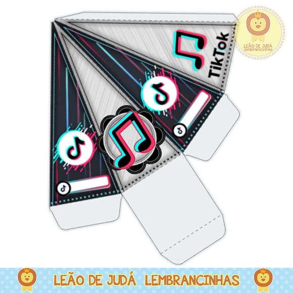Caixa piramide tik tok
