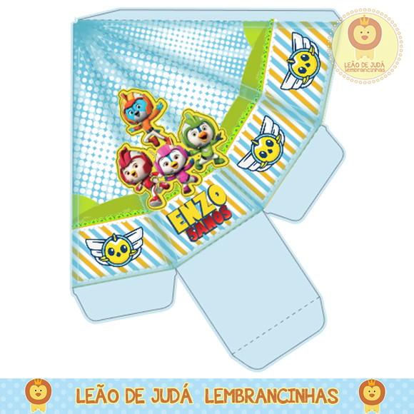 Caixa pirâmide top wing