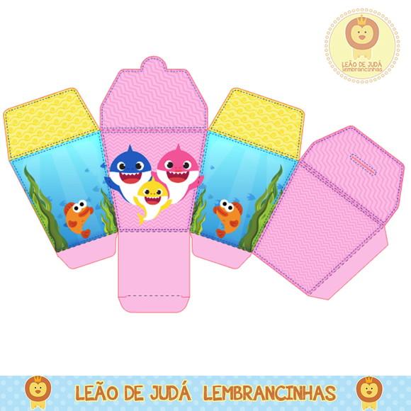 Caixa sushi baby shark