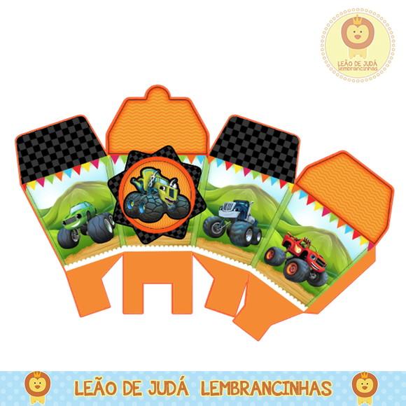 Caixa sushi Blaze and the Monster Machines