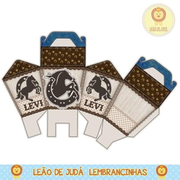 Caixa sushi cavalo