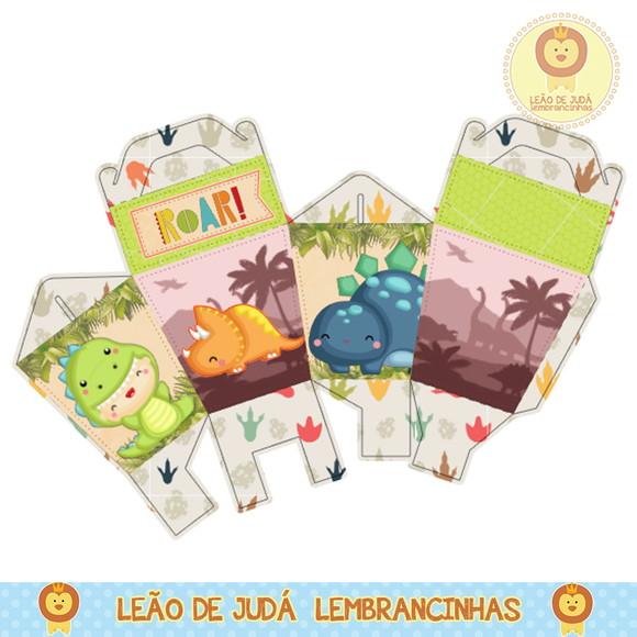 Caixa sushi dinossauro