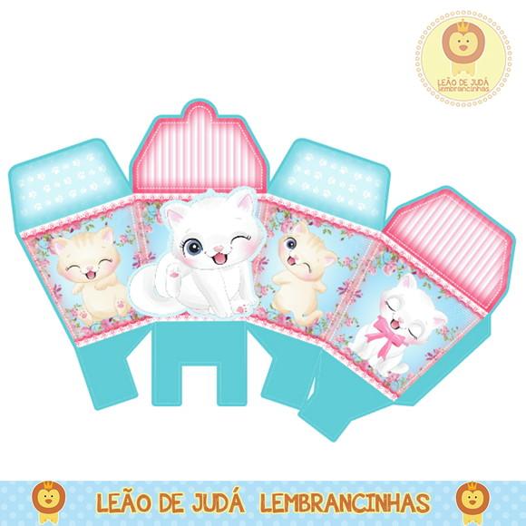 Caixa sushi gatinha
