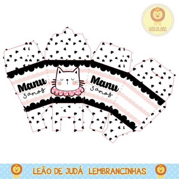 Caixa sushi gatinha