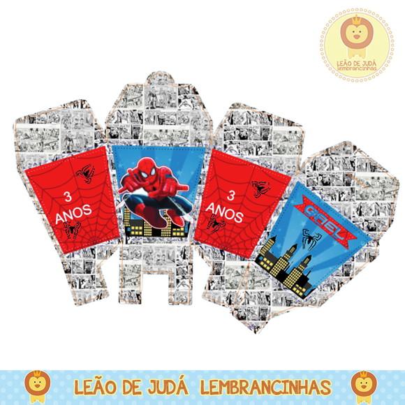 Caixa sushi homem aranha