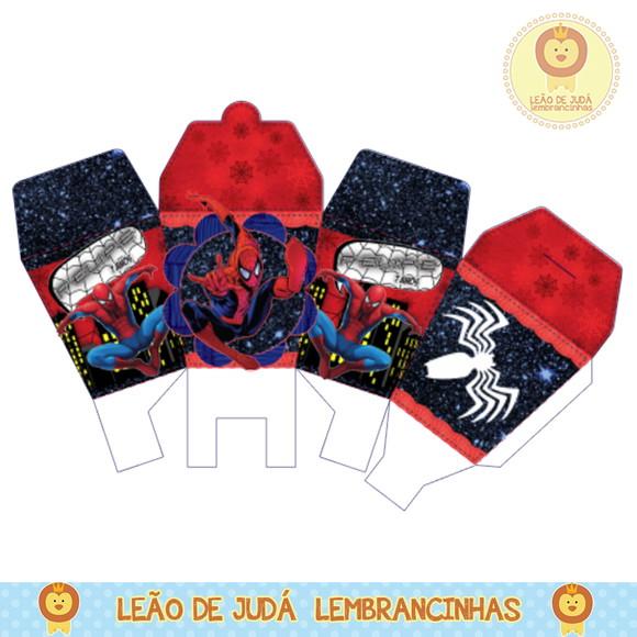 Caixa sushi homem aranha