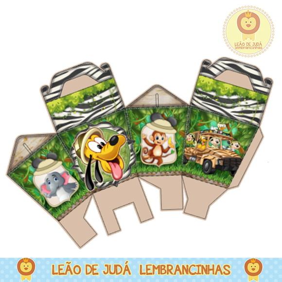 Caixa sushi mickey safari