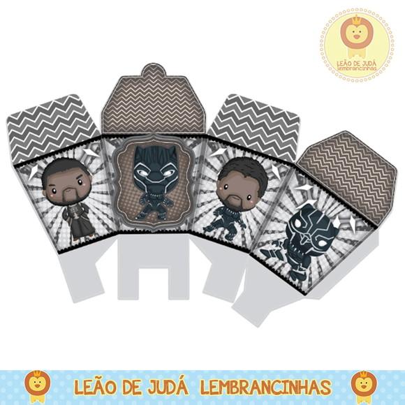 Caixa sushi pantera negra