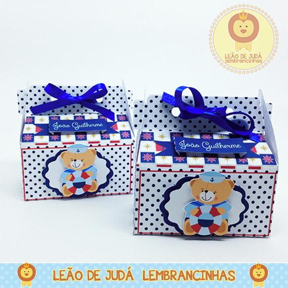 Caixa Urso marinheiro