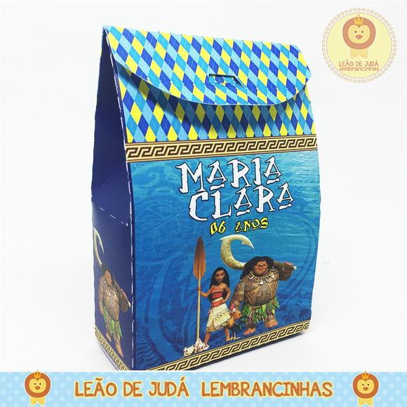 Caixinha Astana tema Moana