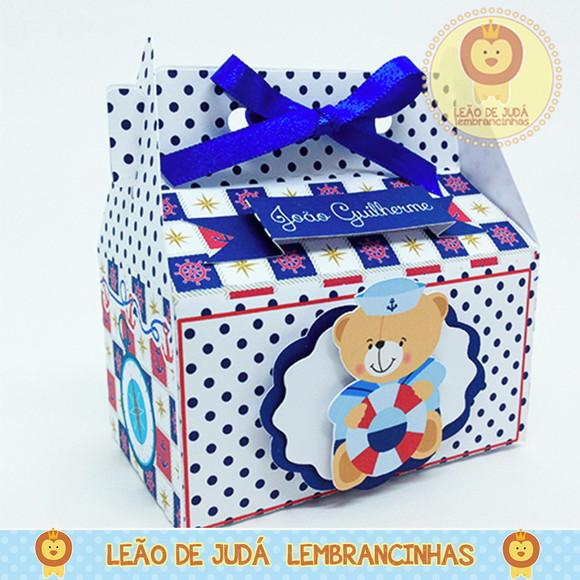 Caixa Urso marinheiro
