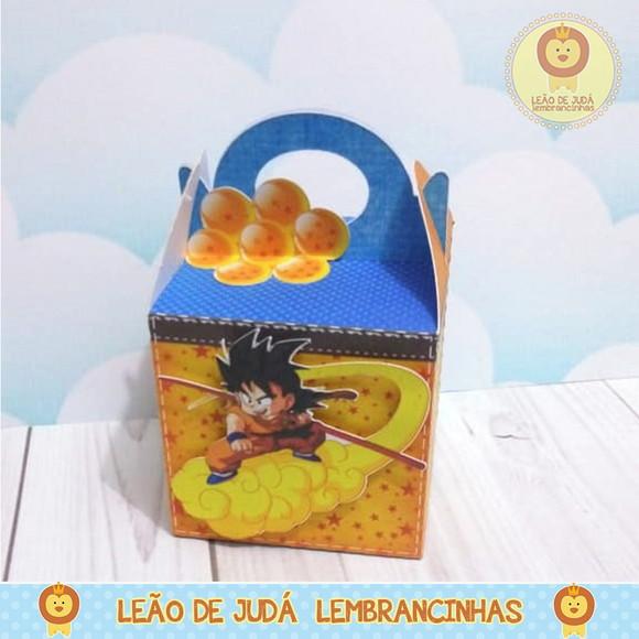 Caixinha Atenas tema Dragon Ball