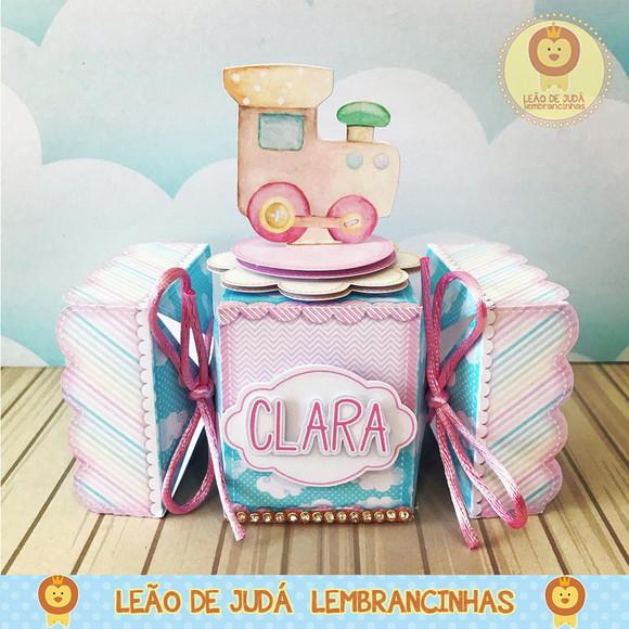 Caixinha bala tema brinquedo menina