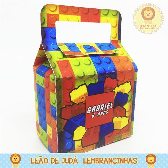 Caixinha Benim tema Lego