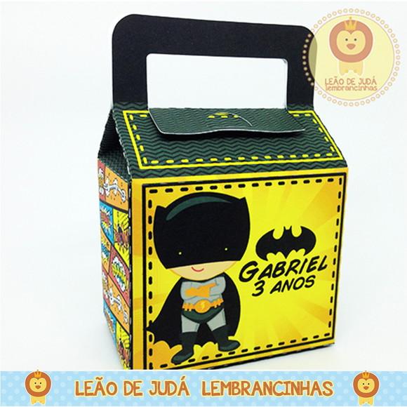 Caixinha Benim tema Batman