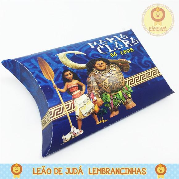 Caixinha Jacarta tema Moana
