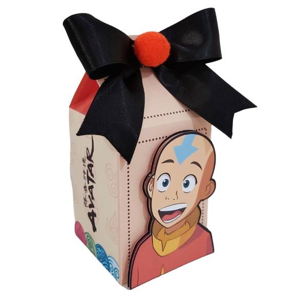 Caixinha Lembrancinha para Festa Tema Avatar